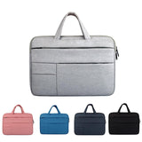 Portable Oxford Cloth Laptop Bag For 12 Devices - Multiple Pockets - Navy - Extra Image