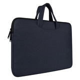 Lightweight Laptop Bag With Durable Zipper For Macbook Samsung Sony Dell Alienware Chuwi Asus Hp - Navy Blue - Rear View