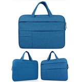 13.3 Inch Laptop Tablet Bag With Multiple Pockets And Soft Oxford Cloth Handle - Navy - Extra Image