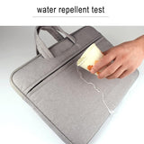 Lightweight Laptop Bag with Durable Zipper for Macbook Samsung Sony Dell Alienware Chuwi Asus Hp - Navy Blue - Top-Down View
