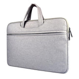 Lightweight Laptop Bag with Durable Zipper for Macbook Samsung Sony Dell Alienware Chuwi Asus Hp - Navy Blue - Close-Up Angle
