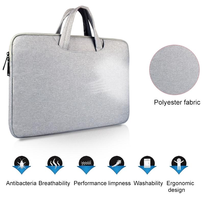 Lightweight Laptop Bag with Durable Zipper for Macbook Samsung Sony Dell Alienware Chuwi Asus Hp - Navy Blue