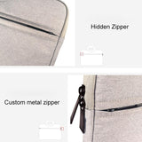 Lightweight Laptop Bag with Durable Zipper for Macbook Samsung Sony Dell Alienware Chuwi Asus Hp - Navy Blue - Extra Image