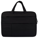 15.6 Inch Laptop Tablet Bag with Multiple Pockets and Soft Oxford Cloth Handle - Navy Blue