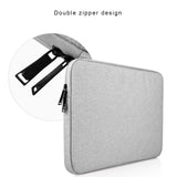Universal Oxford Cloth Laptop Tablet Bag - Fits 13.3 Inch And Smaller - Navy Blue - Close-Up Angle