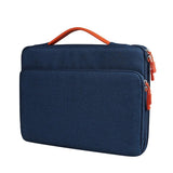 Versatile Laptop Bag for Work and Travel - Navy Blue - Front View