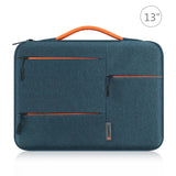 13 Laptop Sleeve Case For Macbook Samsung Thinkpad Sony Dell Alienware Chuwi Asus Hp -13.5 Inch Zipper Briefcase Handbag - Navy Blue - Extra Image