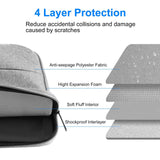 14-15 Inch Laptop Sleeve Briefcase For Macbook Samsung Thinkpad Sony Dell Alienware Chuwi Asus Hp - Navy Blue - Extra Image