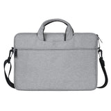 Waterproof Oxford Cloth One-Shoulder Handbag For 15.6 Laptops - Hidden Portable Strap - Navy Blue - Top-Down View