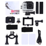 Waterproof Full Hd 1080p Sports Camcorder with Lcd and Case - Sj4000