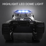 2.4g Rc Tracked Tank Off-road Vehicle Toy 1 12 Scale - White - Rear View