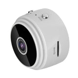 Wireless Network Camera With Wide-Angle Recording 720P Resolution - White - Front View