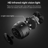 Wireless Network Camera With Wide-Angle Recording 720P Resolution - White - Extra Image