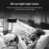 Wireless Network Camera With Wide-Angle Recording 720P Resolution - White - Extra Image