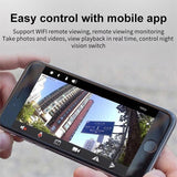 Wireless Network Camera With Wide-Angle Recording 720P Resolution - White - Extra Image