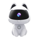 Smart Home Camera With Night Vision & Two-Way Voice & Motion Detection - Cute Pets White - Front View