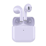 True Wireless Stereo Bluetooth 5.0 Earphones - Tn22 - White - Side View