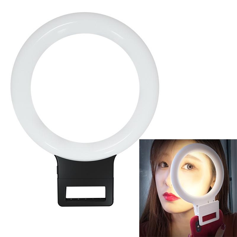 Xj18 Live Self-timer Led Fill Light - Perfect for Live Streaming - White