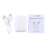 Wireless Stereo Earphones with Magnetic Charging Box - Bluetooth V5.0 - Close-Up Angle
