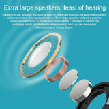 Wireless Bluetooth Earphones with Touch Display - White - Extra Image
