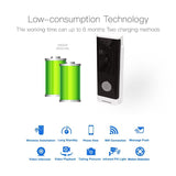 Smart Wifi Video Doorbell With Motion Detection & Two-Way Intercom - White - Extra Image