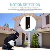 Smart Wifi Video Doorbell With Motion Detection & Two-Way Intercom - White - Extra Image
