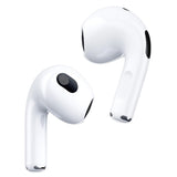 Pro True Wireless Stereo Bluetooth Earphones - White - Side View