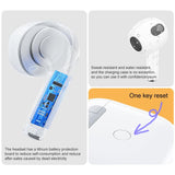 Pro True Wireless Stereo Bluetooth Earphones - White - 45-Degree Angle