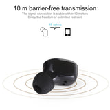 Wireless Stereo Bluetooth Earphones with Charging Case -tws Dazzling - White - Rear View