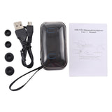 Wireless Stereo Bluetooth Earphones with Charging Case -tws Dazzling - White - Low Angle