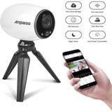 1.3Mp 960P Wifi Ip Camera With Tripod Holder - Motion Detection & Night Vision White - Close-Up Angle