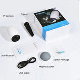 1.3Mp 960P Wifi Ip Camera With Tripod Holder - Motion Detection & Night Vision White - Extra Image