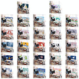 22 Desktop Computer Lcd Monitor Dust-proof Cover - Cloth Material - Good Night - Side View