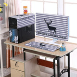 22 Desktop Computer Lcd Monitor Dust-proof Cover - Cloth Material - Good Night