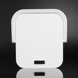 Portable Wireless Charger Led Desk Lamp White - Side View