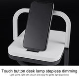 Portable Wireless Charger Led Desk Lamp White - 45-Degree Angle