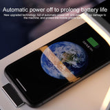 Portable Wireless Charger Led Desk Lamp White - Close-Up Angle