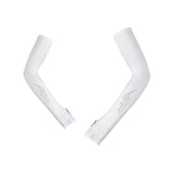 Breathable Golf Sunscreen Sleeve - Fluorescent Green - White