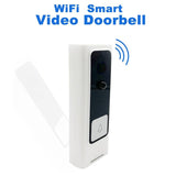Smart Wifi Video Doorbell With Motion Detection & Two-Way Intercom - White - Extra Image