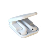 Waterproof Sport Headset with Bluetooth 5.0 Options - White - Side View