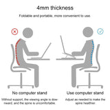 Enhanced Laptop Cooling Stand - Versatile and Efficient - White - Close-Up Angle