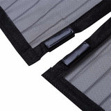 190x100cm Magnetic Mosquito-proof Screen Door Curtain - Magic Mesh - White