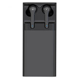 Wireless 3d Stereo Earphones with Bluetooth 5.0 - White - Front View