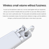 Wireless 3d Stereo Earphones with Bluetooth 5.0 - White - Extra Image