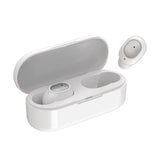 Wireless Sports Bluetooth Earphones - Binaural Stereo 5.0 - White