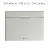Portable Dji Battery Charger Hub for Action Camera - 45-Degree Angle