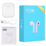 Wireless Stereo Earphones with Touch Control and Magnetic Charging Box - Upgraded V5.0 - Top-Down View