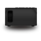 Mini Led Projector Home Theater Supports Hdmi & Av & Sd & Usb - White - Close-Up Angle