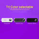 Mini Led Projector Home Theater Supports Hdmi & Av & Sd & Usb - White - Extra Image