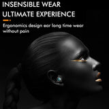 Wireless Bluetooth Earphones with Charging Box - White - Top-Down View